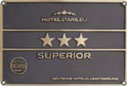 Logo drei Sterne Superior Hotelklassifizierung